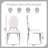 Modern Leatherette Dining Chair -1970147123-1970147121