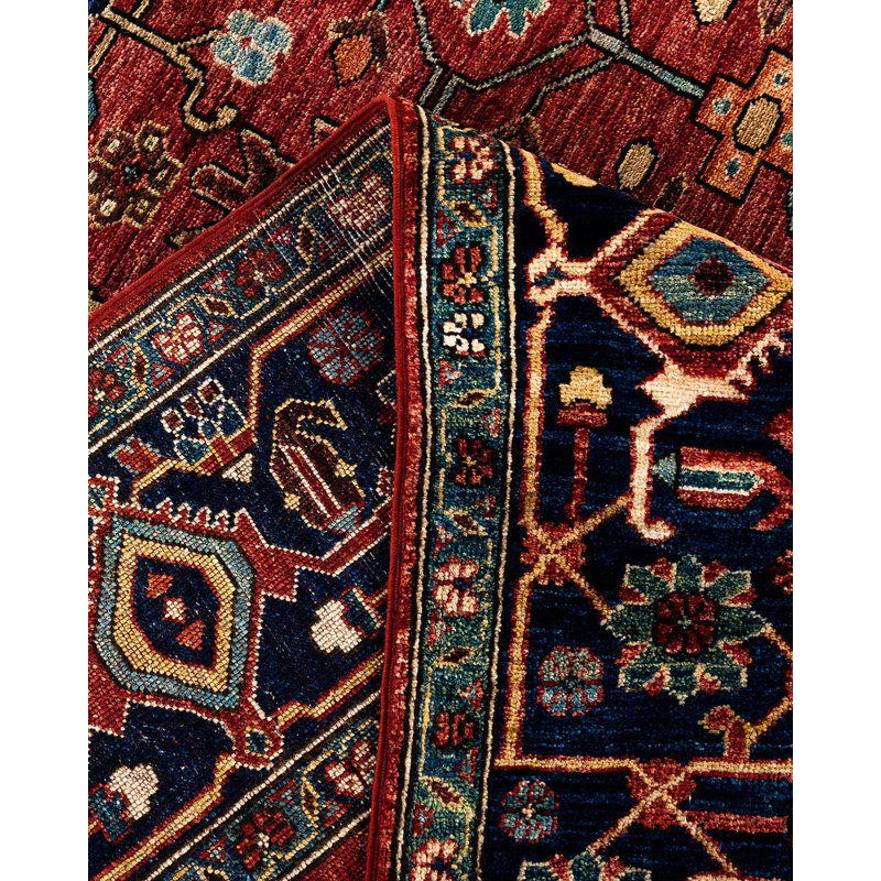 Serapi One-of-a-Kind Rectangle 8'1" X 9'11" Hand Knotted Area Rug
