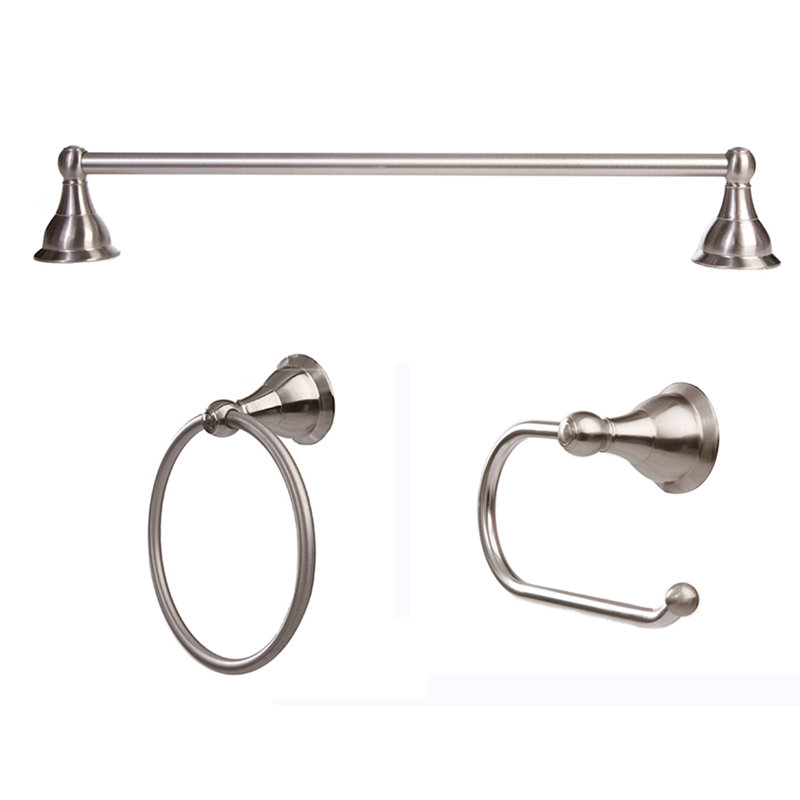Mekhi 3 - Piece Bathroom Hardware Set