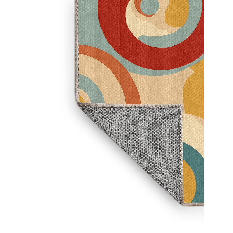 Dazzling Jive Rug, Round 8'
