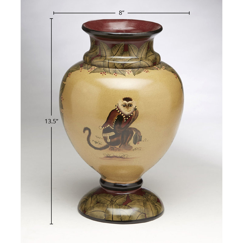 Vase de table singe