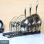 Buckingham Expandable Pot Pan Lid Organising Rack-130810238