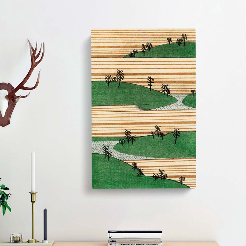 Landscape by Watanabe Seitei - Wrapped Canvas, 60cm H x 40cm W x 3cm D