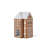 Gingerbread 6.7'' H Stoneware Tabletop Lantern