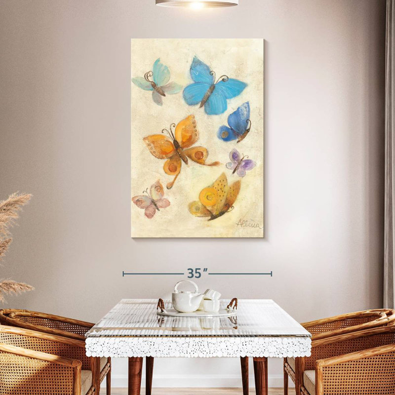 Brampt Flying Butterflies, 48" H x 32" W