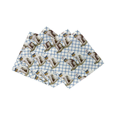 Regal Greyhound Square Napkins
