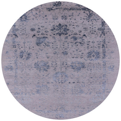 Tapis oriental mauve / gris Sharo
