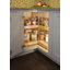 Rev-A-Shelf Natural Wood Kidney 2-Shelf Lazy Susans for Corner Cabinets