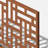 4 ft. H x 2 ft. W Screen Series Blocks Fence Panel
