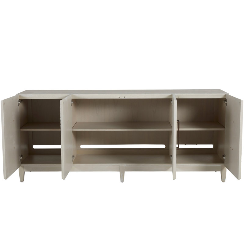 Tilden 80" Wide Mahogany Solid Wood Sideboard