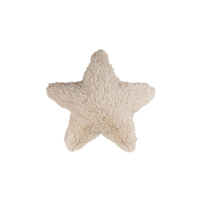 Faux Fur Star Pillow