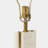 Mela Artisans Sculpta Marble Lamp Stand, White