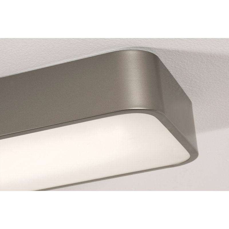 Plafonnier encastré 1 lumière 24 po Esbeydi, Gris