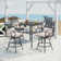 Alyne Square 4 - Person 32'' Long Bar Height Dining Set with Cushions