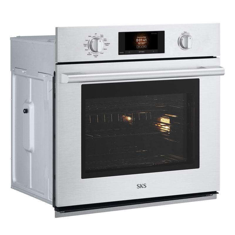 30-Inch Single Wall Oven With Steam-Combi