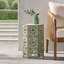 Table d'appoint en fer 12 po Sunburst