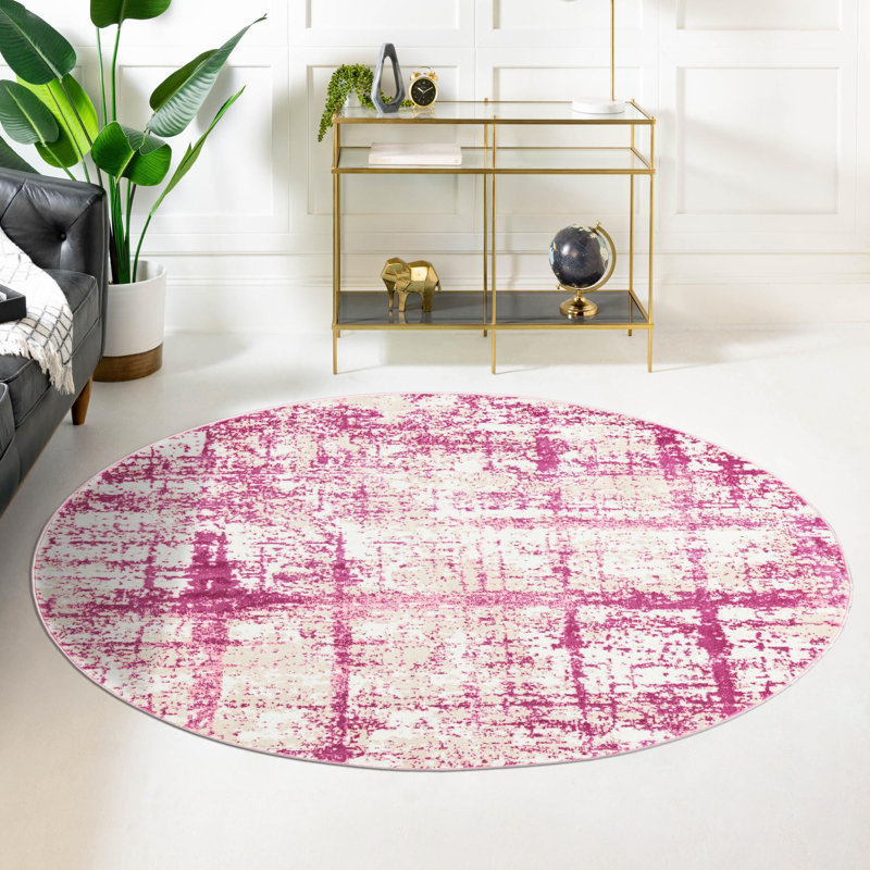 Teydgha Jill Zarin Lexington Avenue Uptown Rug, Round 5'3"
