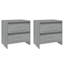 Georgan 45cm W Particle Board / Chipboard Bedside Table-318966526-274599654