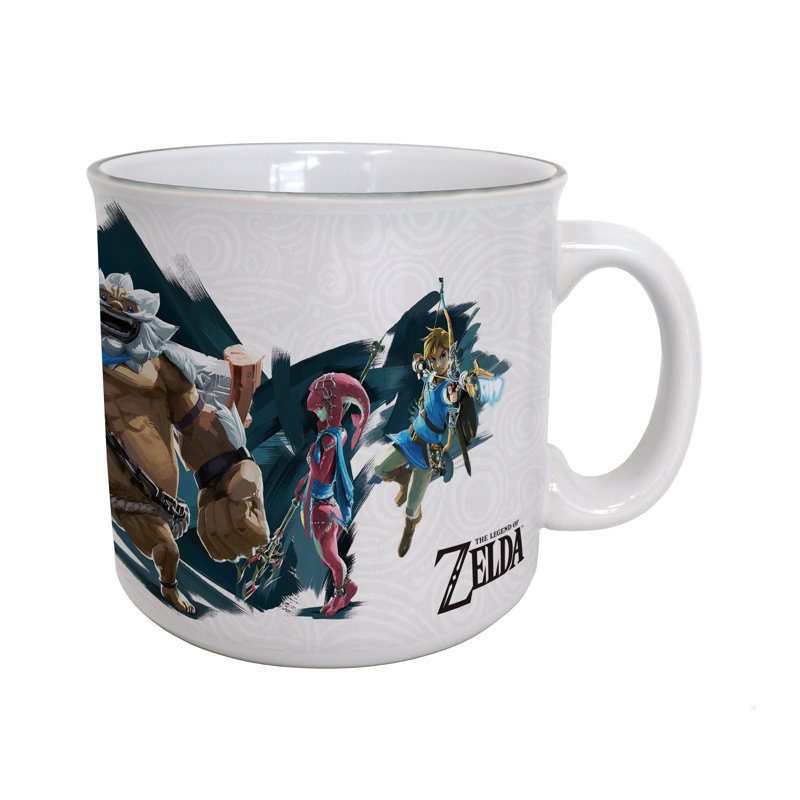 Zelda - Zelda, Link & Champion 20 oz Tasse de camping
