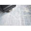 Fine Pure Silk Geometric Hand-Knotted Blue/Gray/Ivory Area Rug-53511275