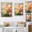 Tulipes, impression romantique - impression sur toile florale-1550325486-1550325477
