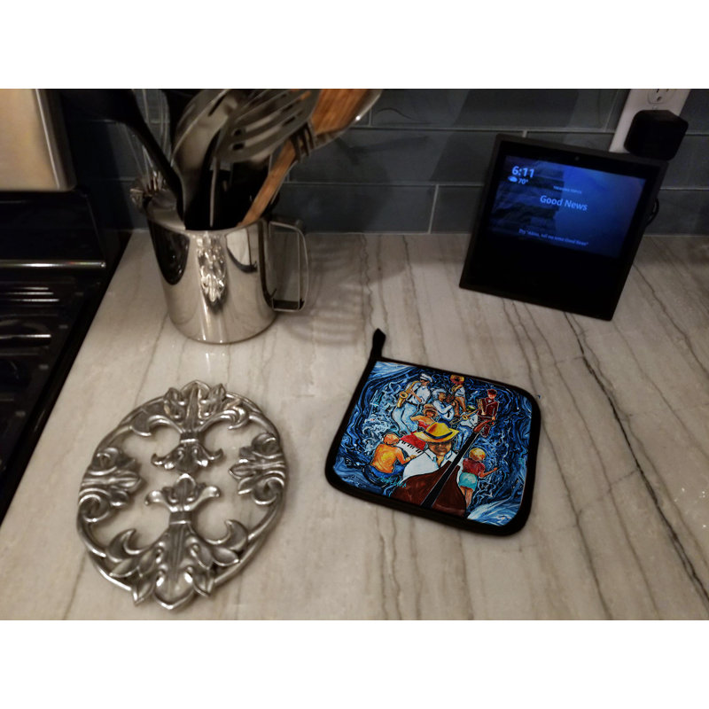 Caroline's Treasures Martin Welch New Artwork Polyester Potholder Set