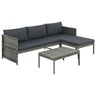 Ardeth 3 Piece Deep seating with Cushions