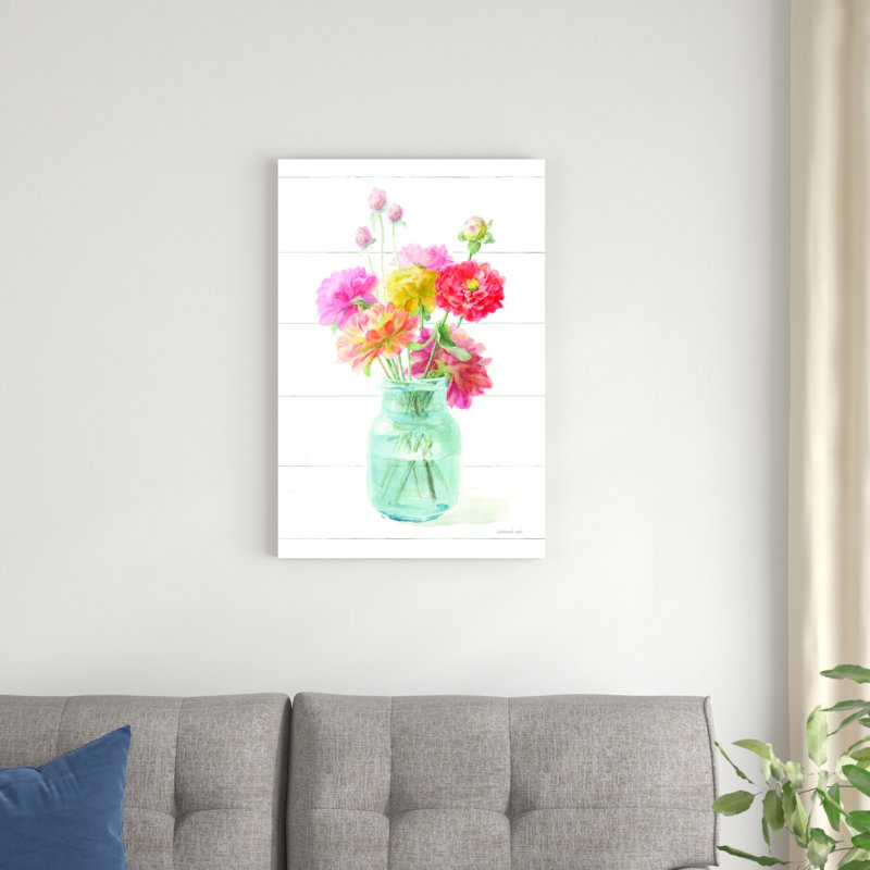 " Homegrown Summer III ", 20" H x 30" W x 1.25" D