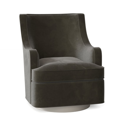 Libby Langdon Upholstered Swivel Armchair