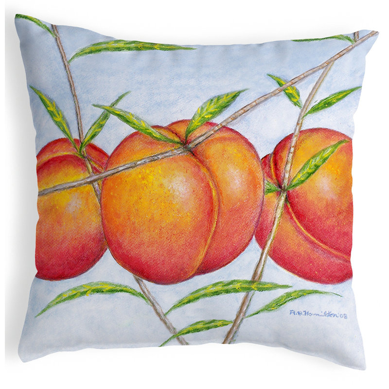  Housse et insert de coussin carré intérieur / extérieur Peaches