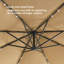 Parasol d'extérieur à DEL 10 pi