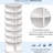 7 Rotating Shoe Shelf, Saves Storage Space, White Rack Tower 7, 360 Rotation, Version