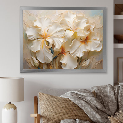 " Golden Serenade Of Irises I "