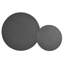 Ensemble de canapés modulaires d'extérieur en aluminium anthracite 4 pièces Clifton-131437620