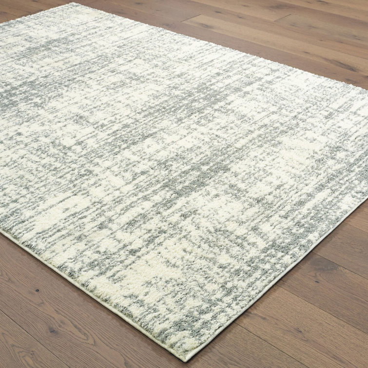 Robbinsdale Abstract Ivory/Grey Area Rug