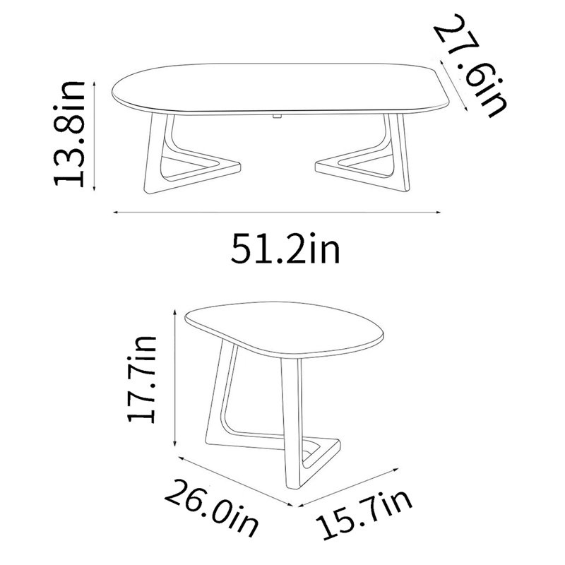 Table basse pour petit appartement