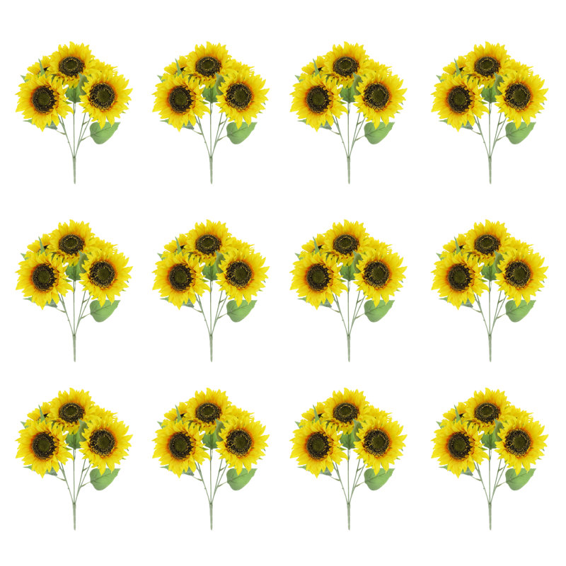 Faux Sunflowers