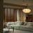 1-Light Pendant Lights Kitchen Island Nordic Cream Fabric-1188828566