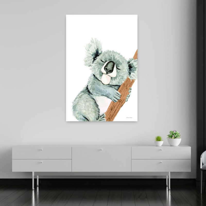 Cuddles the Koala 1 Piece Wrapped Canvas Wall Art, 152.4cm H x 101.6cm W