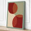 Overlapping Forms Minimalist - Wrapped Canvas-1810418004-1810418005