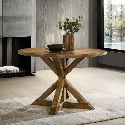 Table de salle à manger Cross-Buck