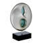 Lampe de table chromée