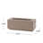 40" Outdoor 40,000 BTU Rectangular MgO Concrete Propane Fire Pit (Tank Cover not Included)-141633597