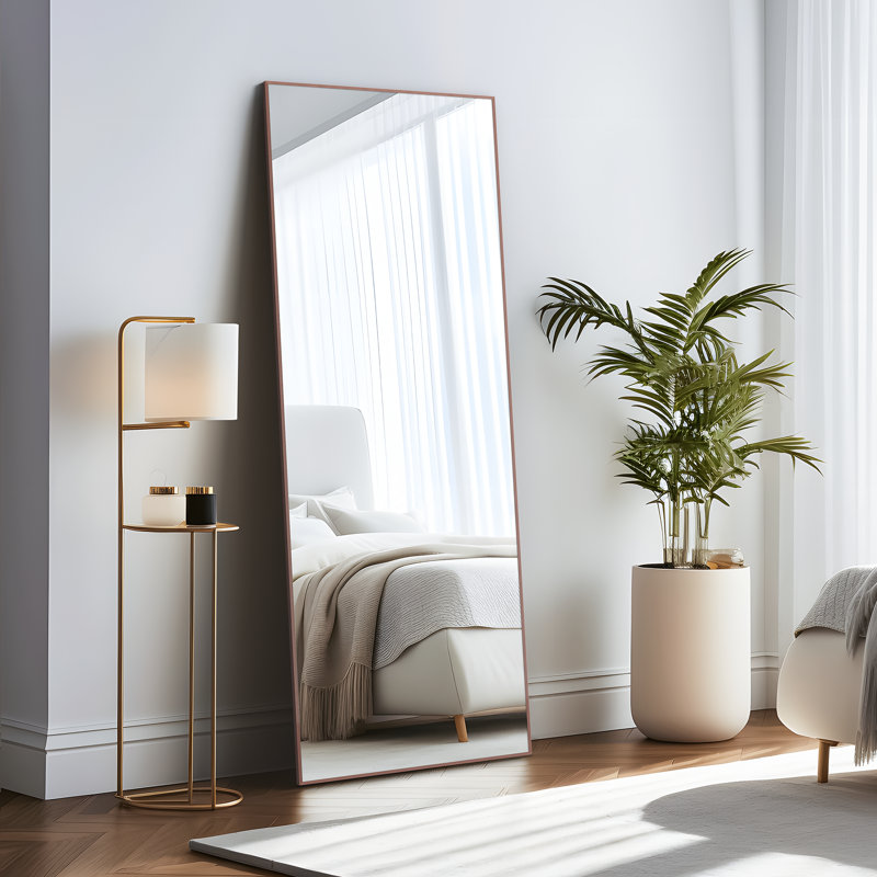Miroir pleine grandeur Tenneil, Brun