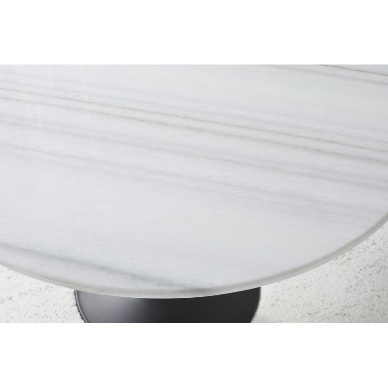 Austri Round Solid Wood Base Dining Table