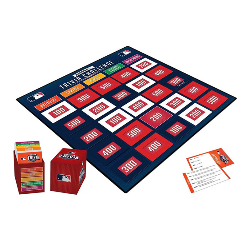 MasterPieces Puzzle MLB Baseball Trivia Game