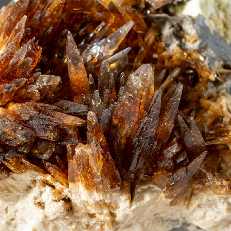 Barite with Sulfur from Machow Mine, Tarnobrzeg, Poland