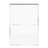 Adjustable 60 W X 72 H Aluminum Frame Sliding Shower Door With Nano-Coated Clear Tempered Glass And Dual Handles