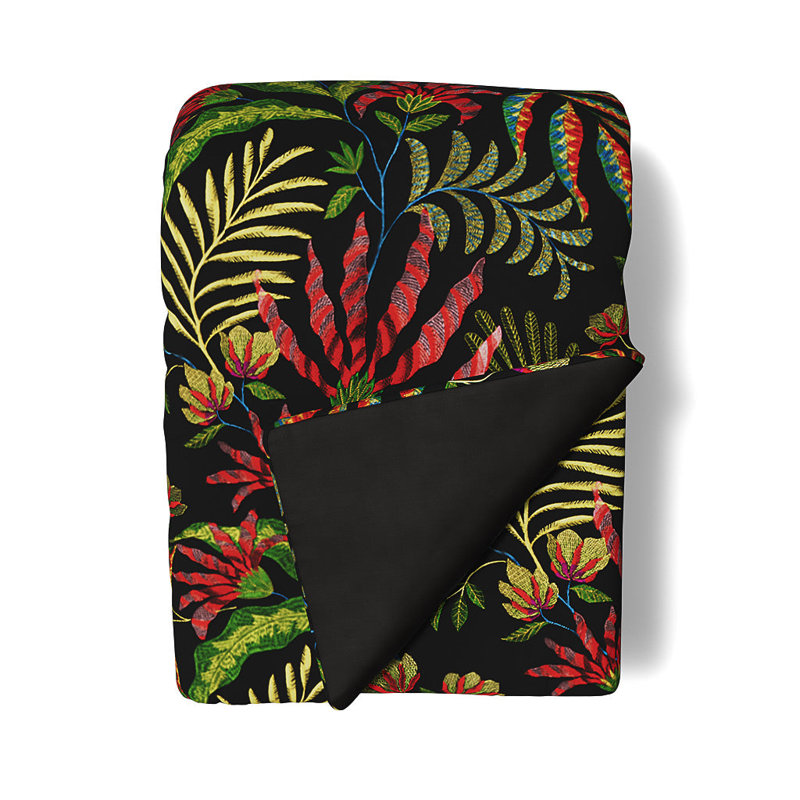 Cloud Throw Blanket, Black