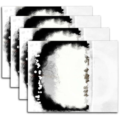 Napperon abstrait en polyester